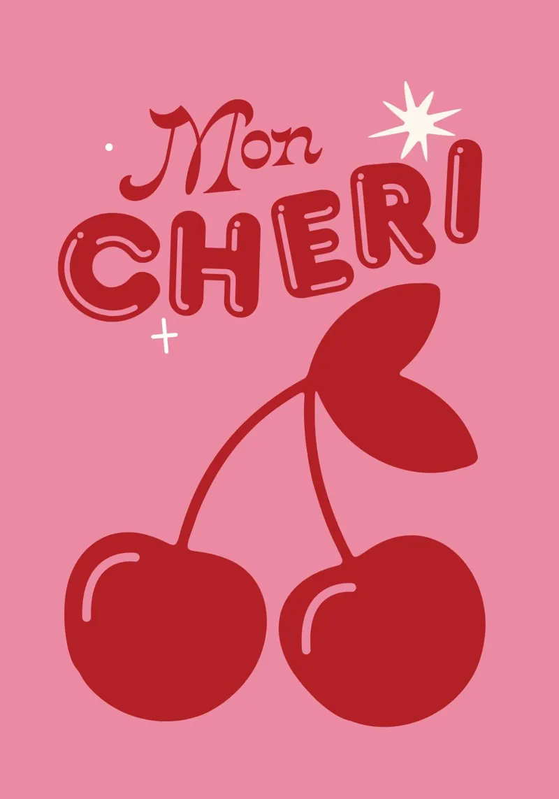 Mon Cheri pellicola backlit da Lolly & Roobs