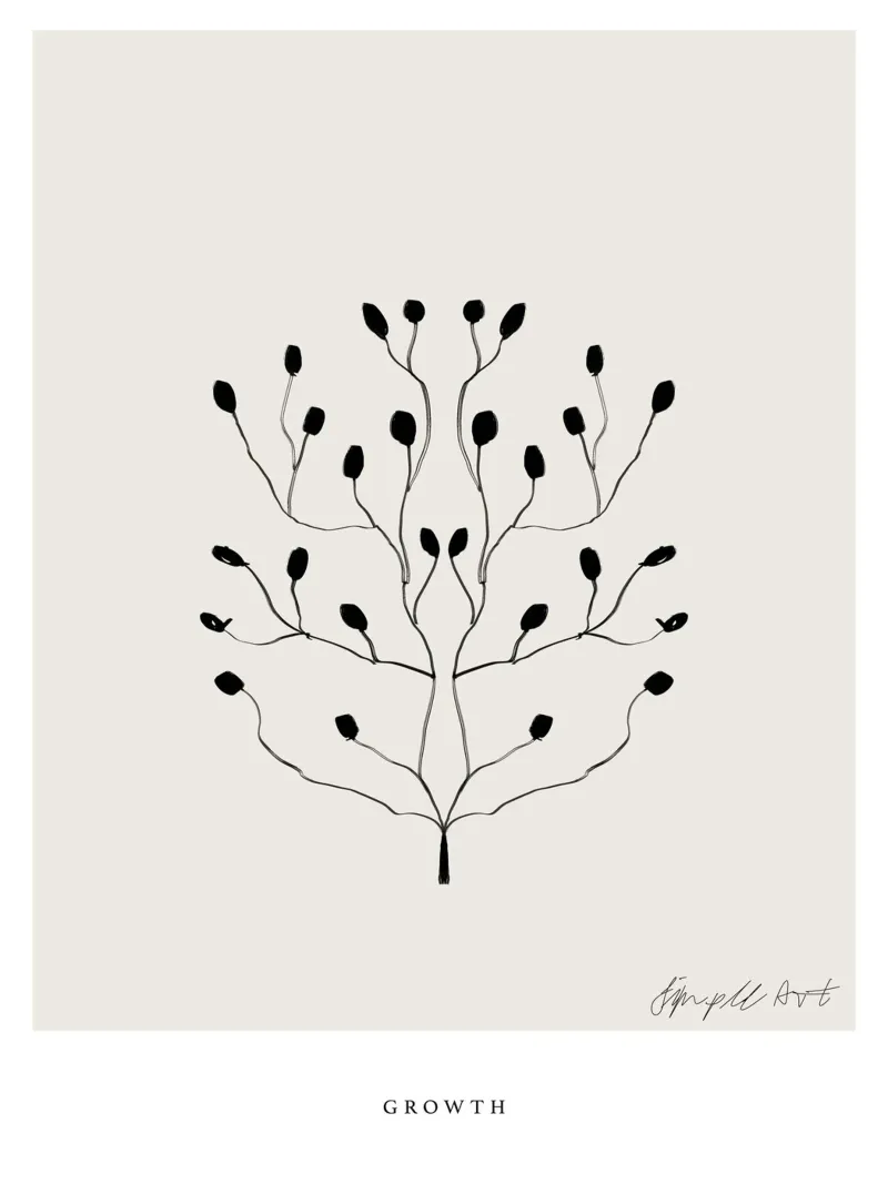 Simple Art Line No 7 hahnemühle by treechild