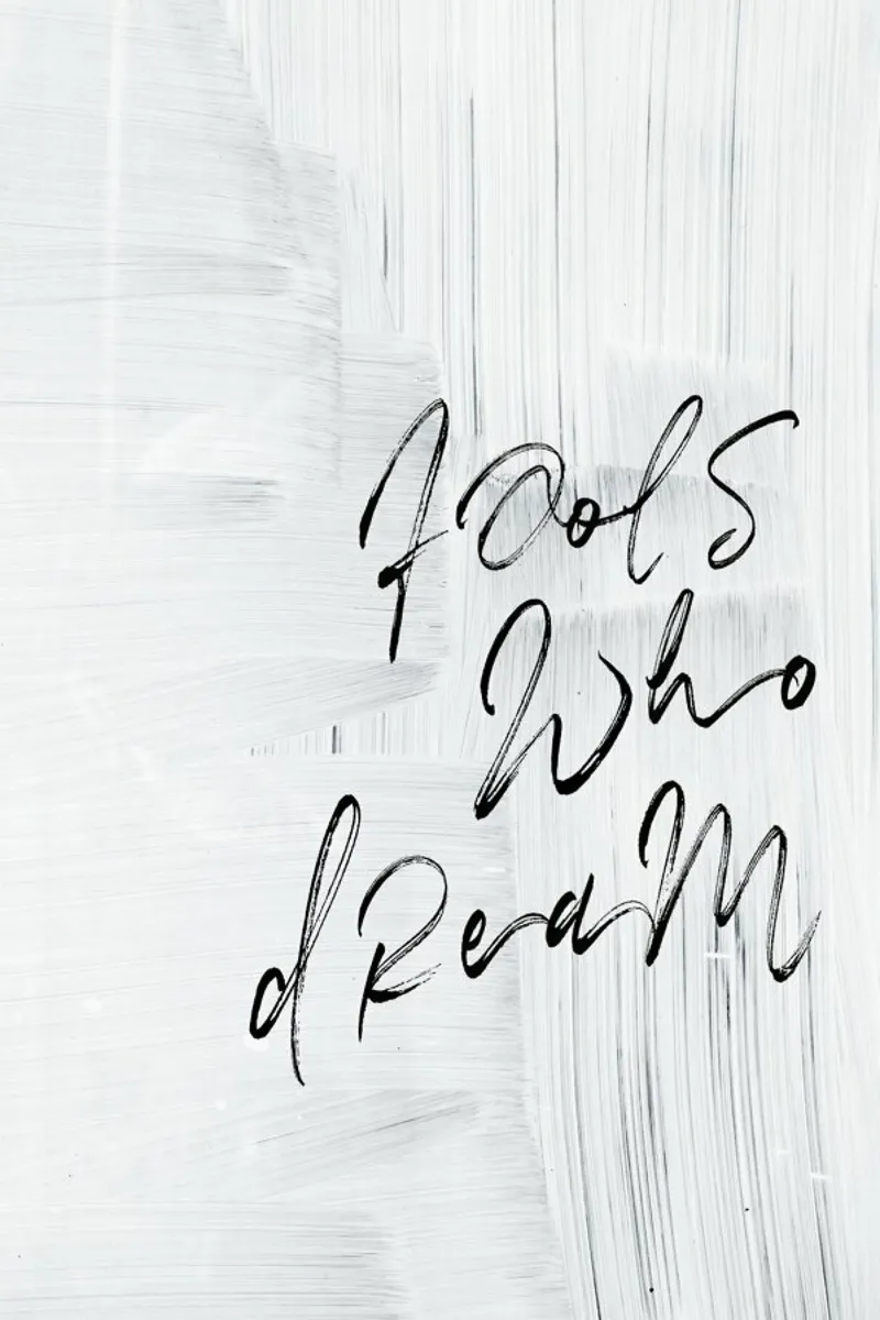 Fools Who Dream plexiglass da Honeymoon Hotel