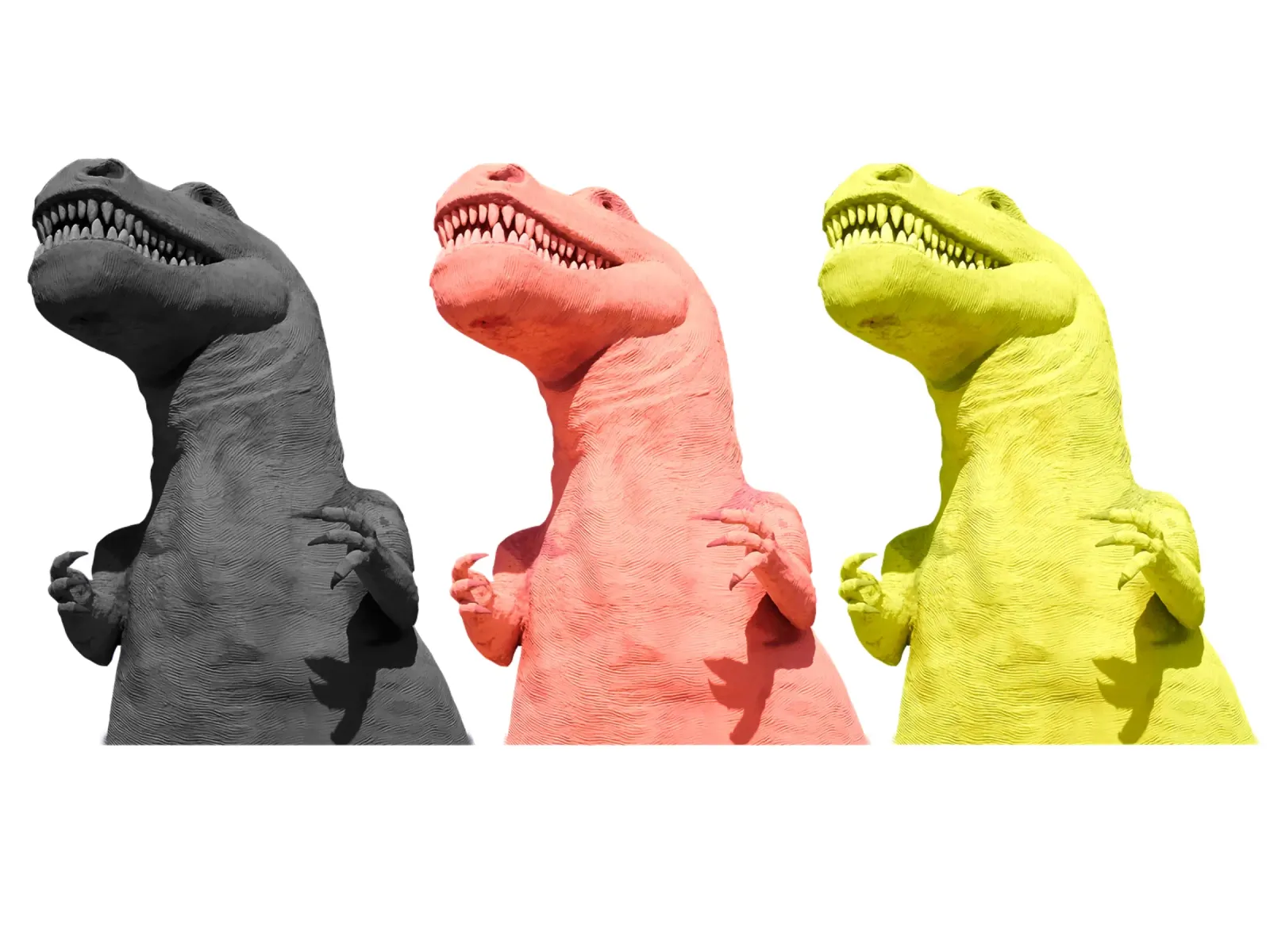Dinos poster con telaio in alluminio da Simon Koy