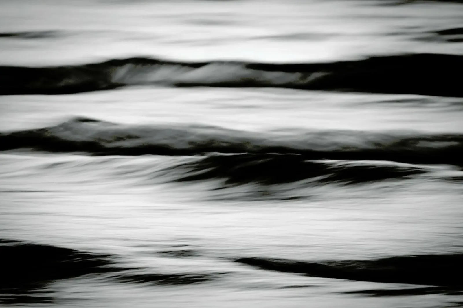 Waves Black & White hahnemühle by Tal Paz-Fridman
