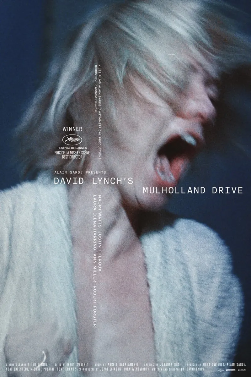 Mulholland Drive Movie, David Lynch carta hahnemühle da Attaboy Dsgn