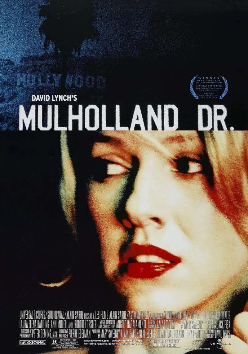 Mulholland Drive Movie, David Lynch 2 carta hahnemühle da Attaboy Dsgn