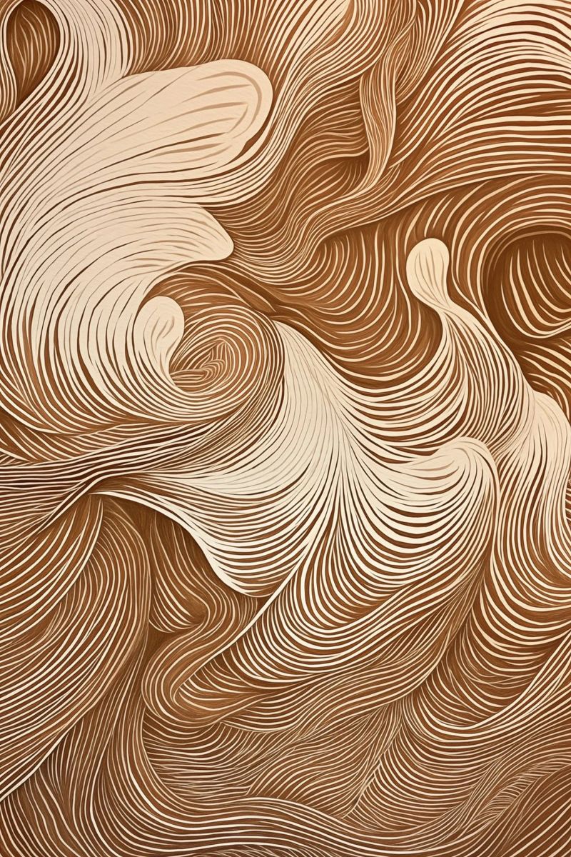 Calmar la dinámica abstracta metacrilato de Carinaprint