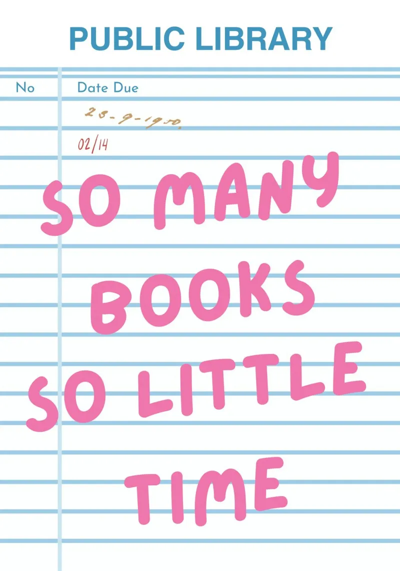 So Many Books So Little Time, Books Quote canvas with Floater frame by pdigitalprints