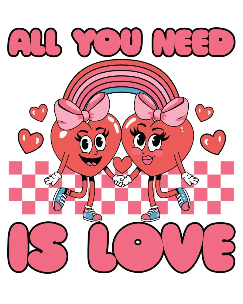 All You Need Is Love pellicola backlit da edsonramosart