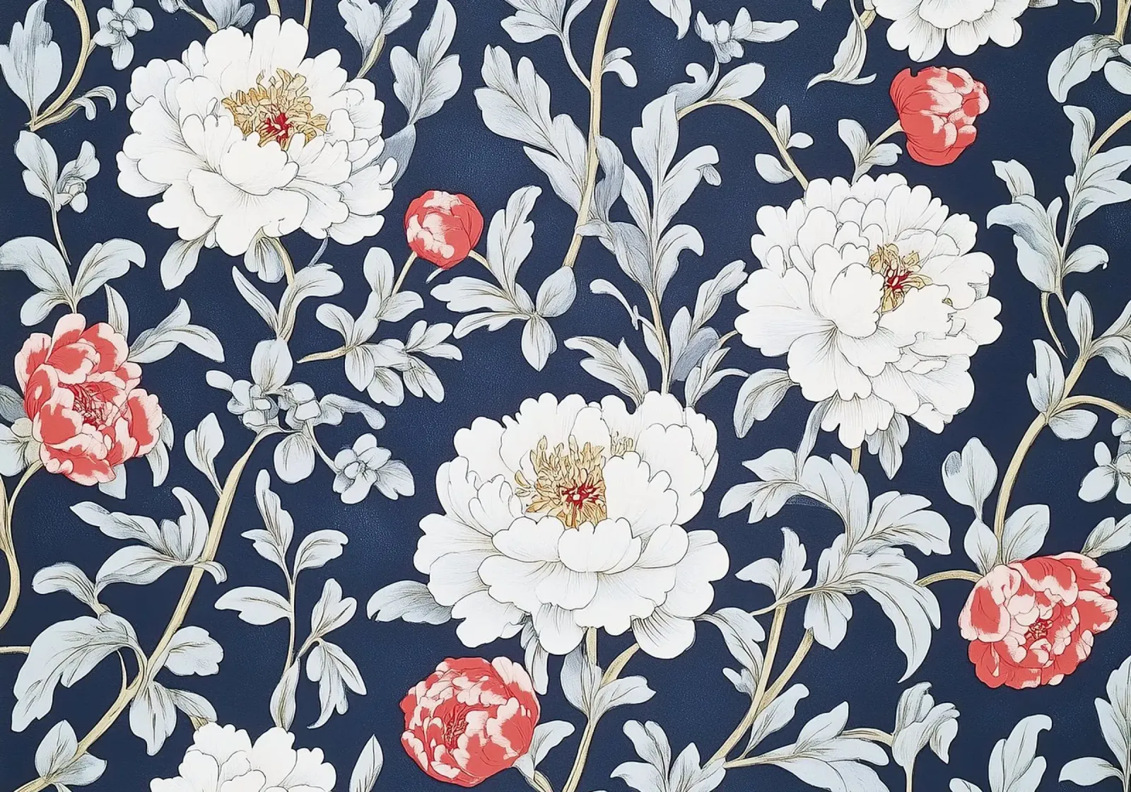 William Morris - Poesia in foglie e fiori poster da Botanical Art Studio