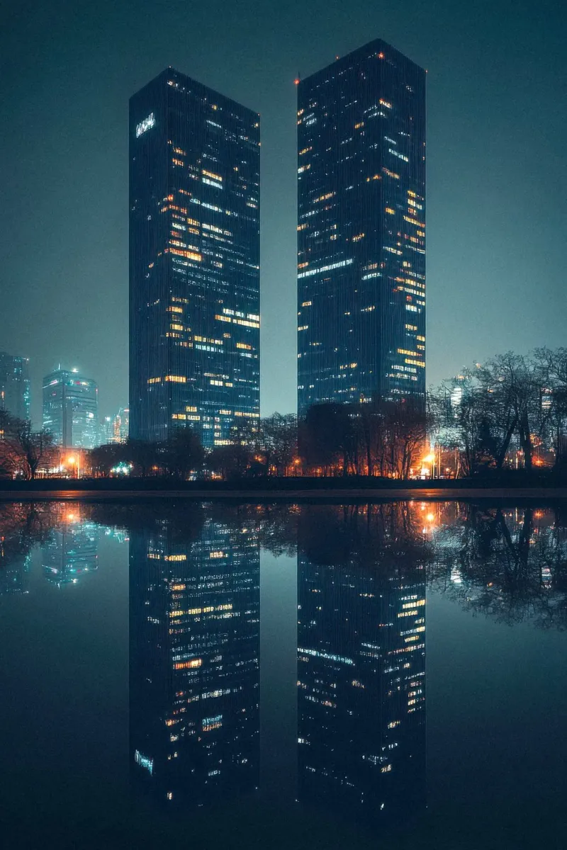 Reflets Urbains: l'eleganza di Bangkok di notte poster da By Night