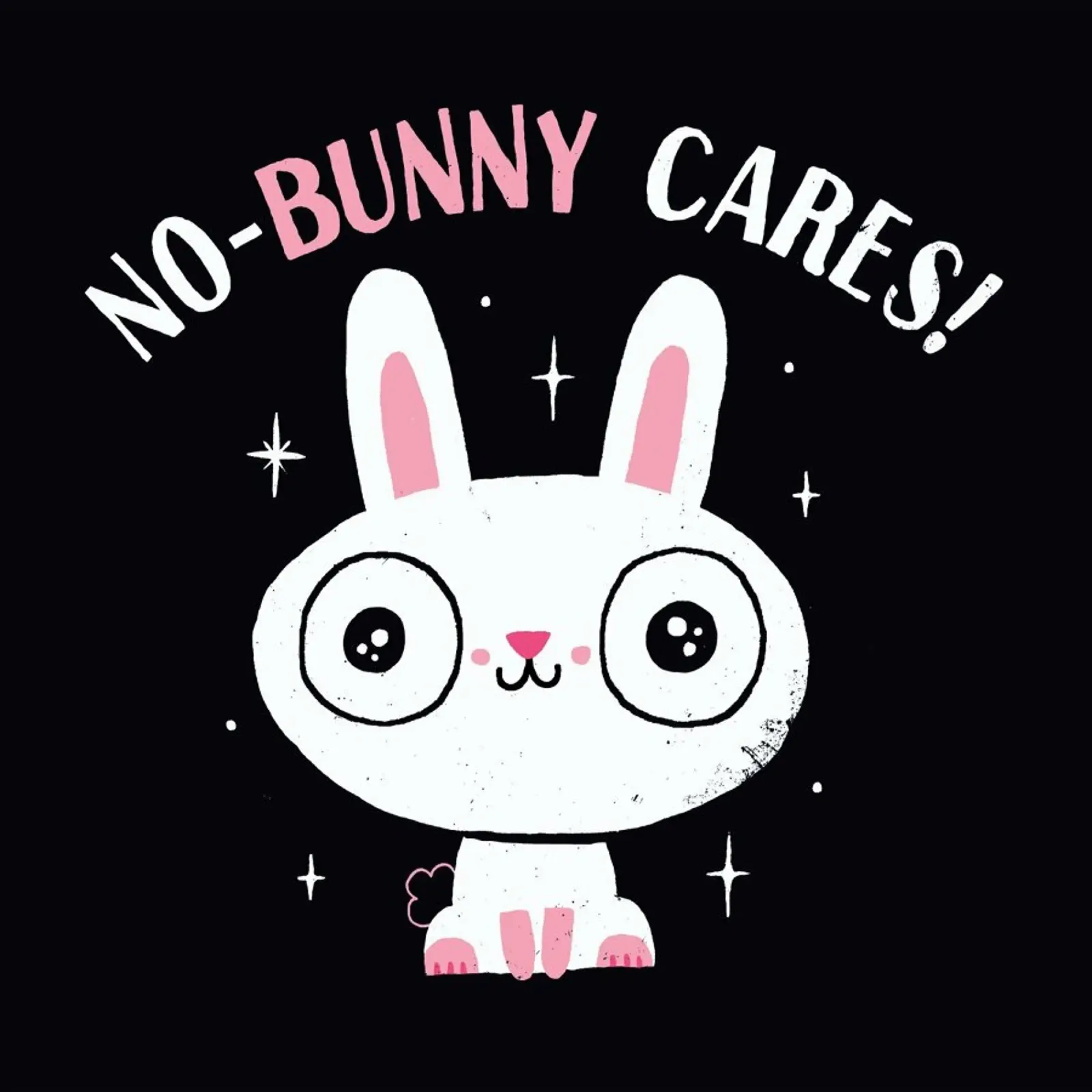 No-Bunny Cares alluminio dibond da DinoMike