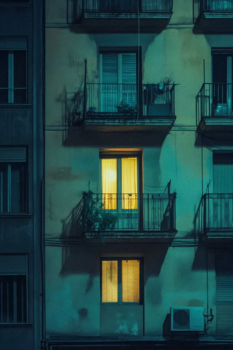 Balconi di notte: un'esplosione di intimità a Barcellona pellicola backlit da By Night