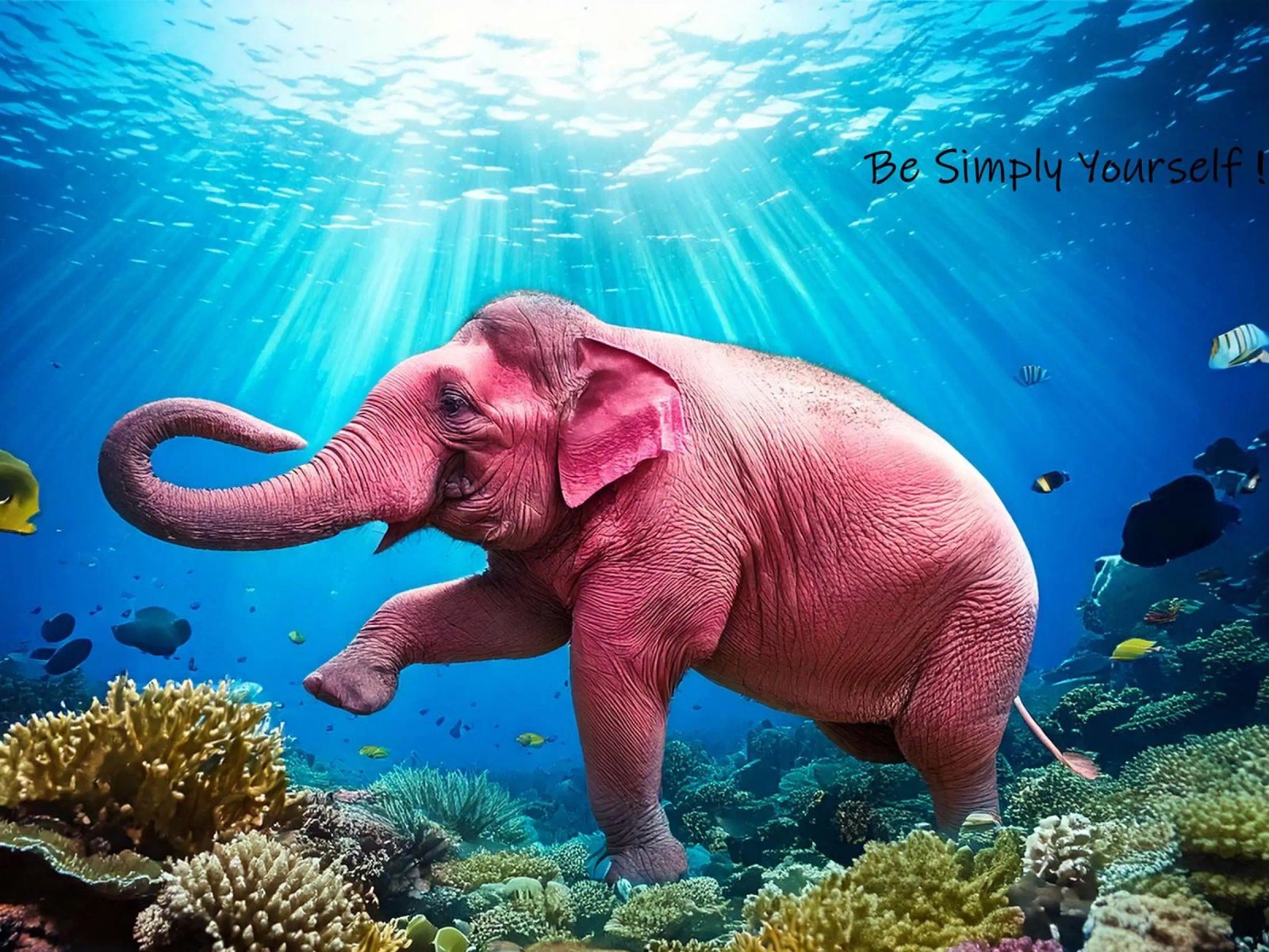 SOYEZ SIMPLEMENT VOUS-MÊME poster de Thierry vobmann photography