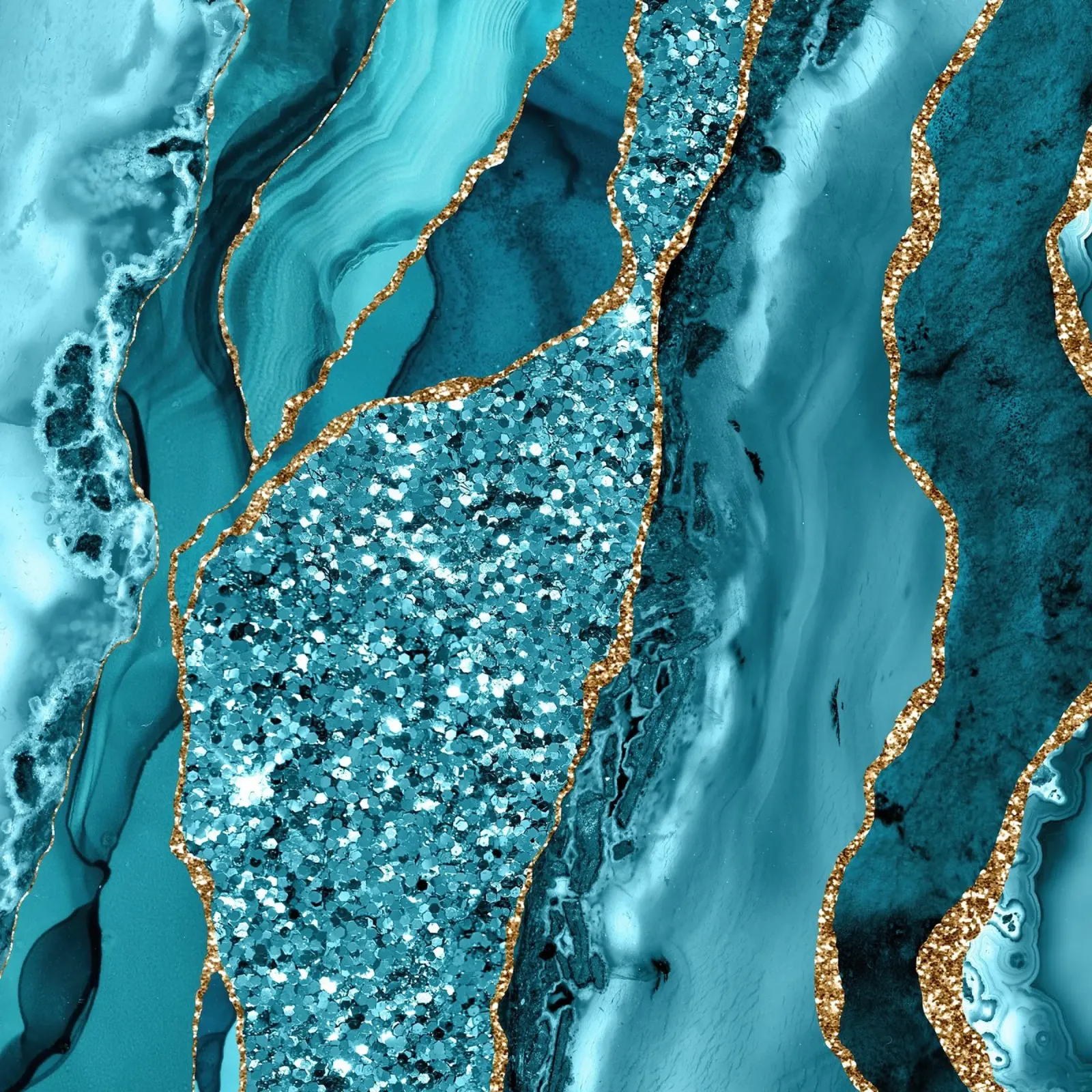 Agata Glitter Ocean Texture 11 pellicola backlit da Gemstone Textures