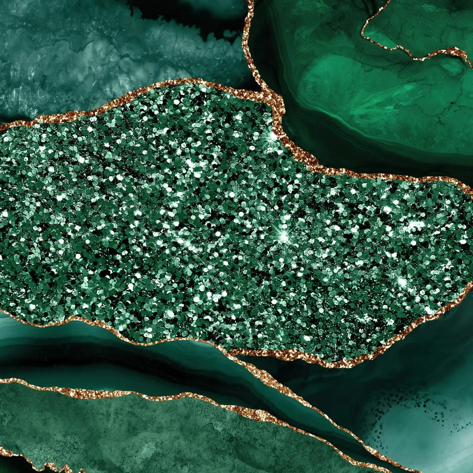 Agata Glitter Ocean Texture 13 pellicola backlit da Gemstone Textures
