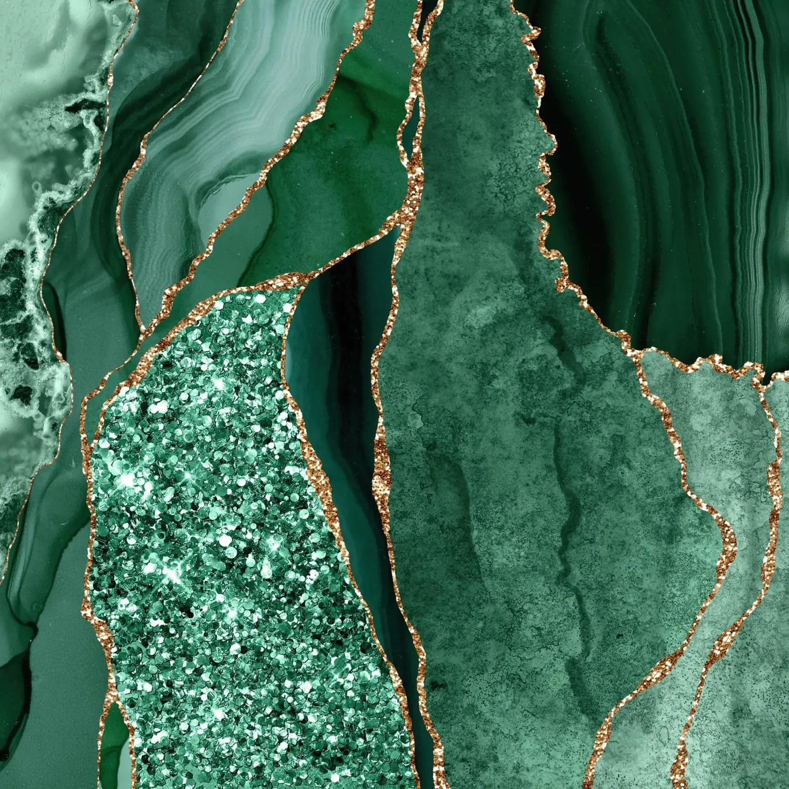 Agata Glitter Ocean Texture 14 pellicola backlit da Gemstone Textures