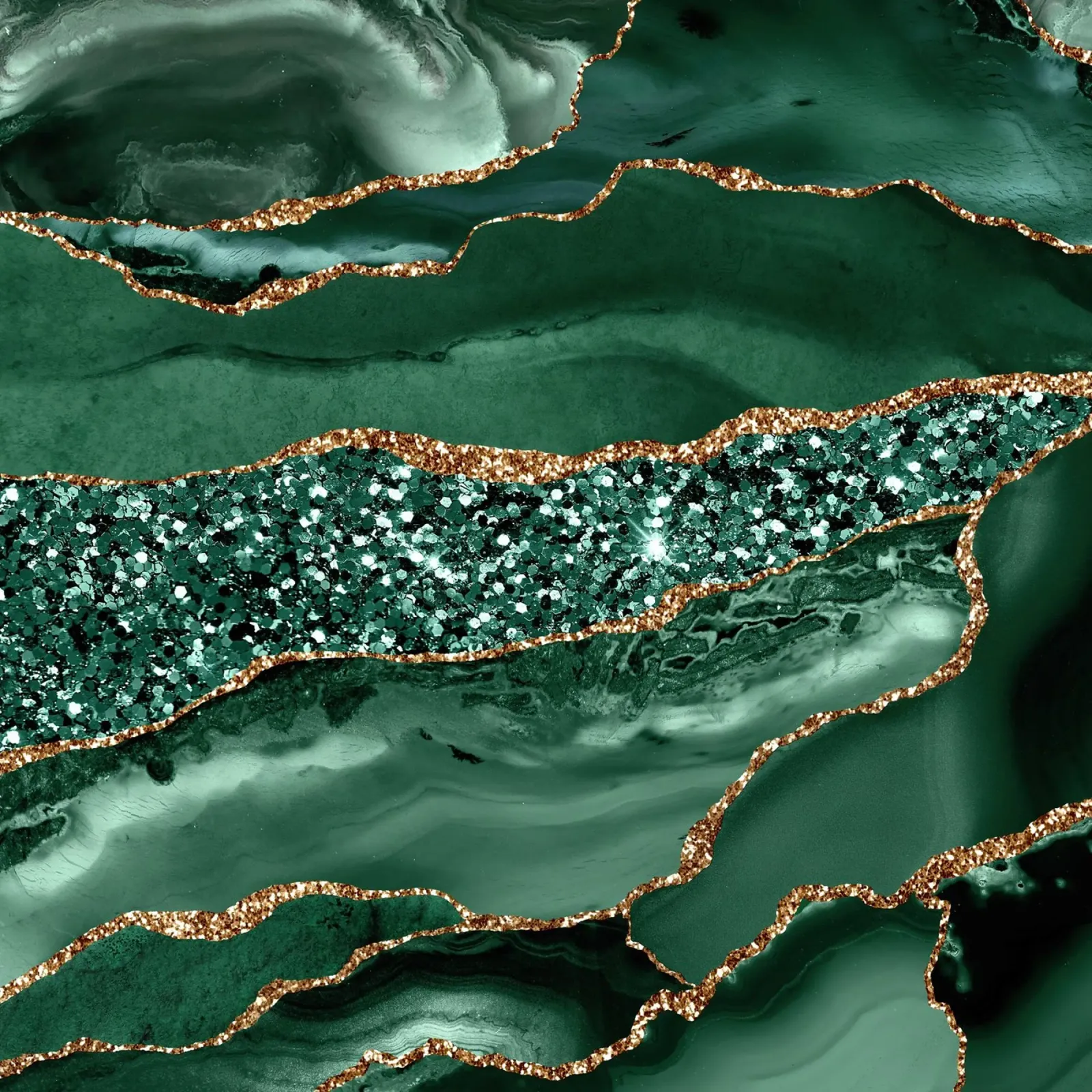 Agata Glitter Ocean Texture 16 pellicola backlit da Gemstone Textures