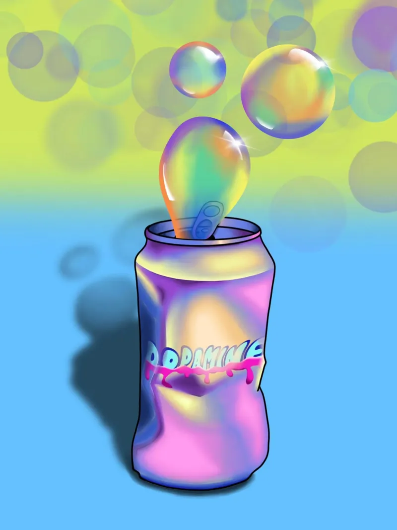 DRINK DOPAMINE pellicola backlit da LAUSEMIA DESIGN STUDIO