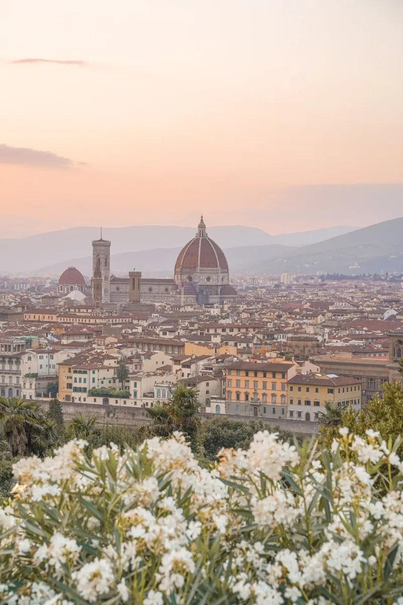 Tramonto a Firenze pellicola backlit da Henrike Schenk Photography