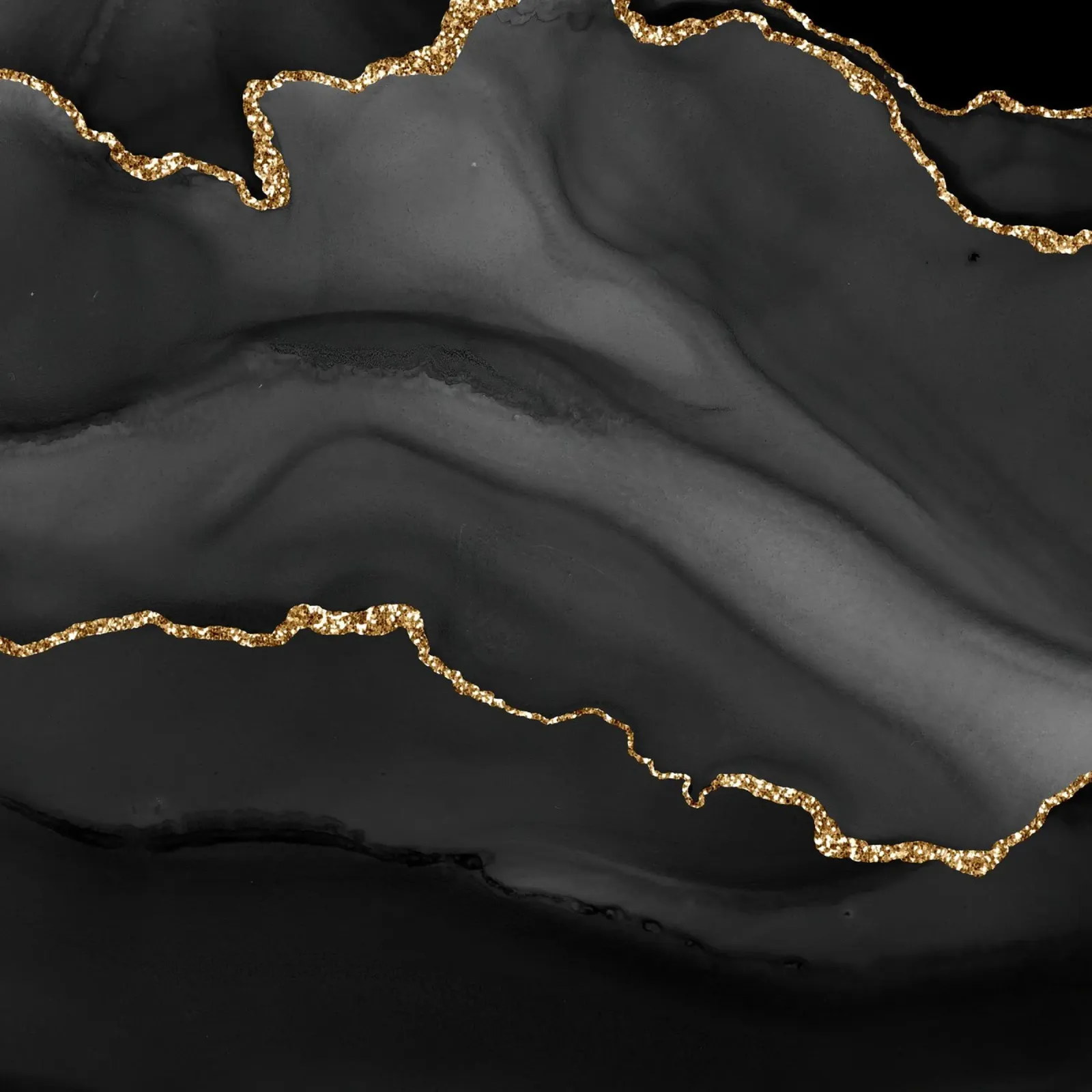 Texture agata nera e oro 01 pellicola backlit da Gemstone Textures