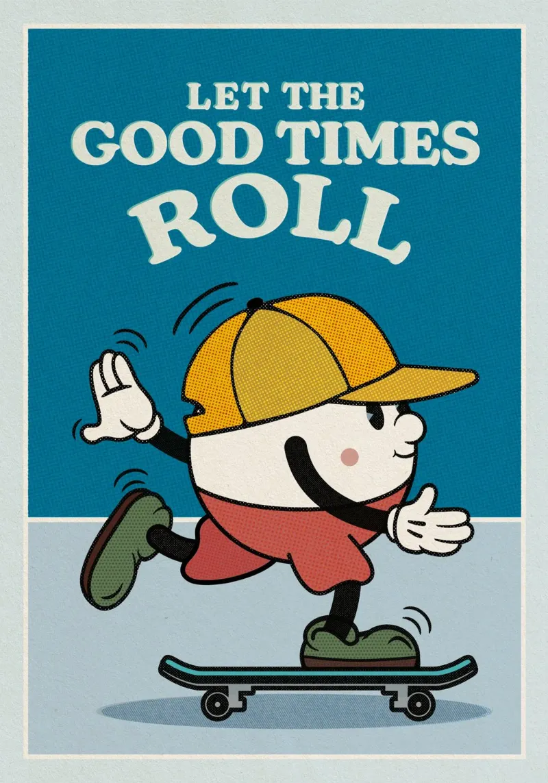 Let The Good Times Roll carta hahnemühle da lazydaypaper