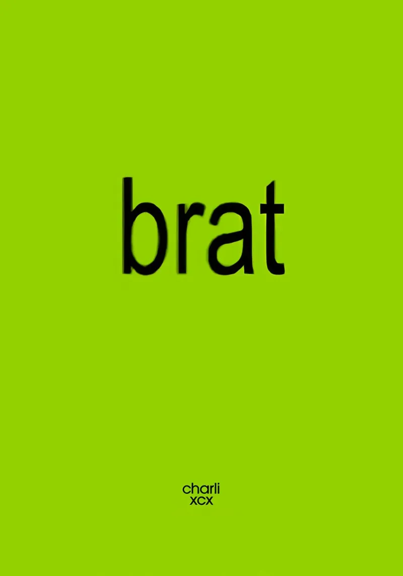 Brat Charli XCX poster con telaio in plastica da Attaboy Dsgn