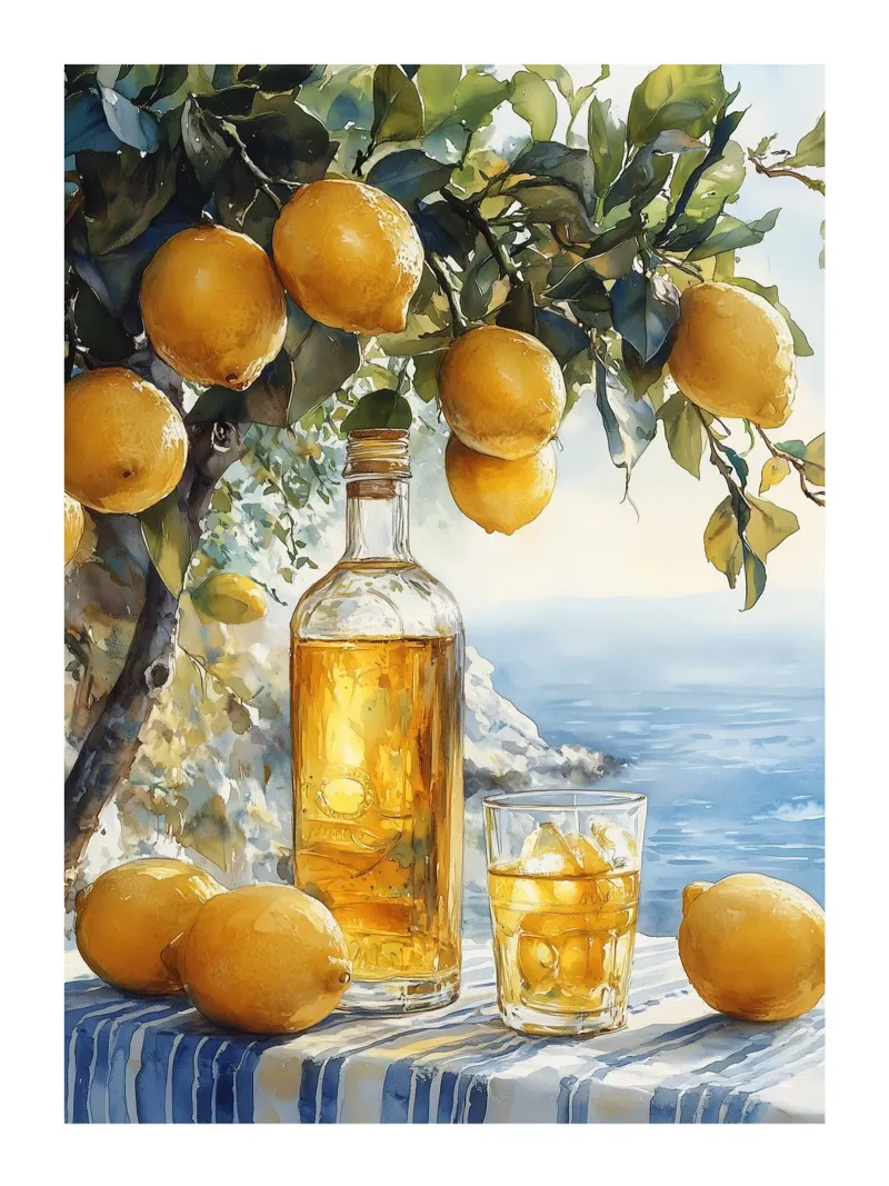 Limoni e limoncello plexiglass da Spice & Style
