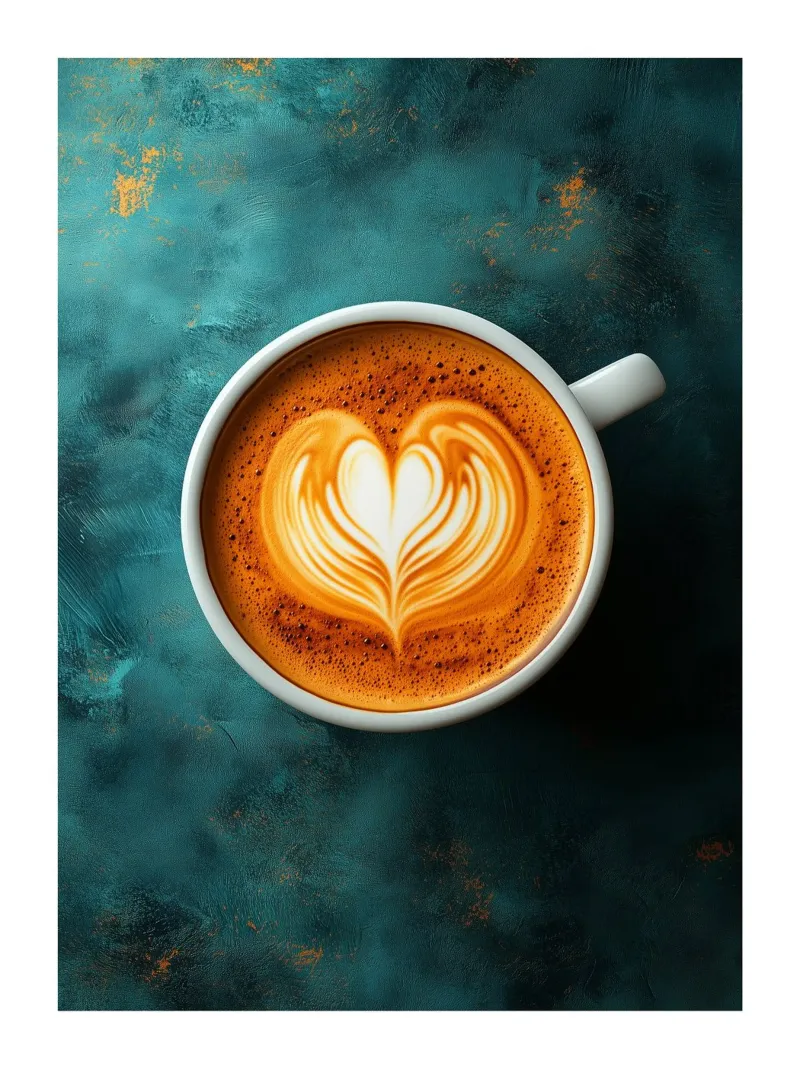 Caffè latte poster da Spice & Style