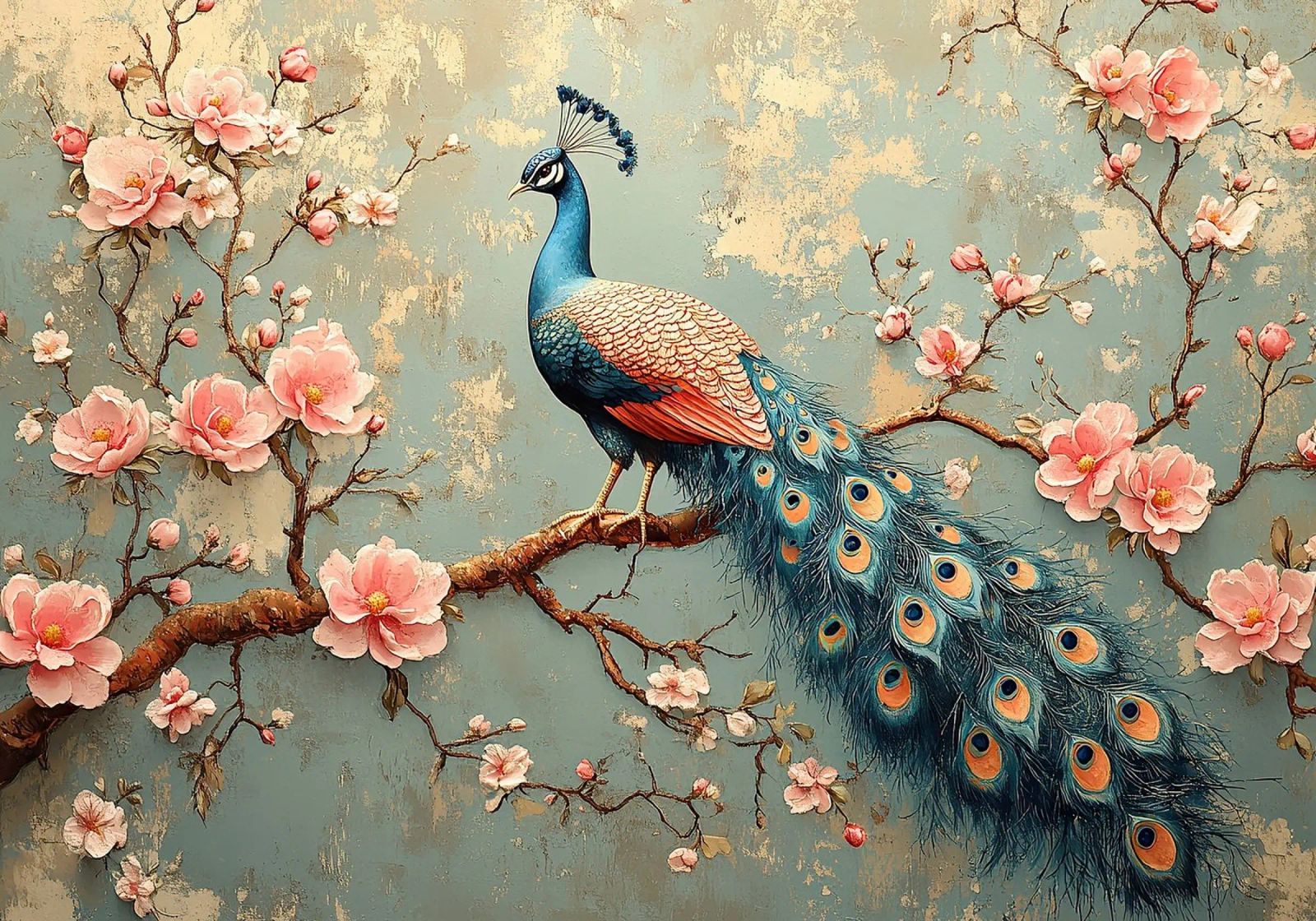 William Morris Pfau poster by Botanical Art Studio