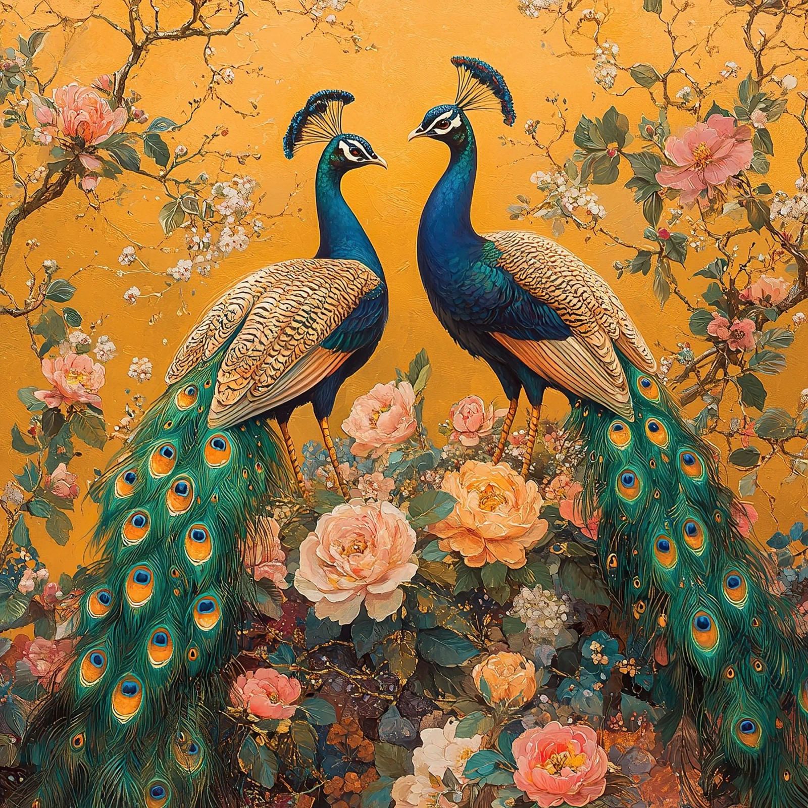 William Morris Pfau poster by Botanical Art Studio