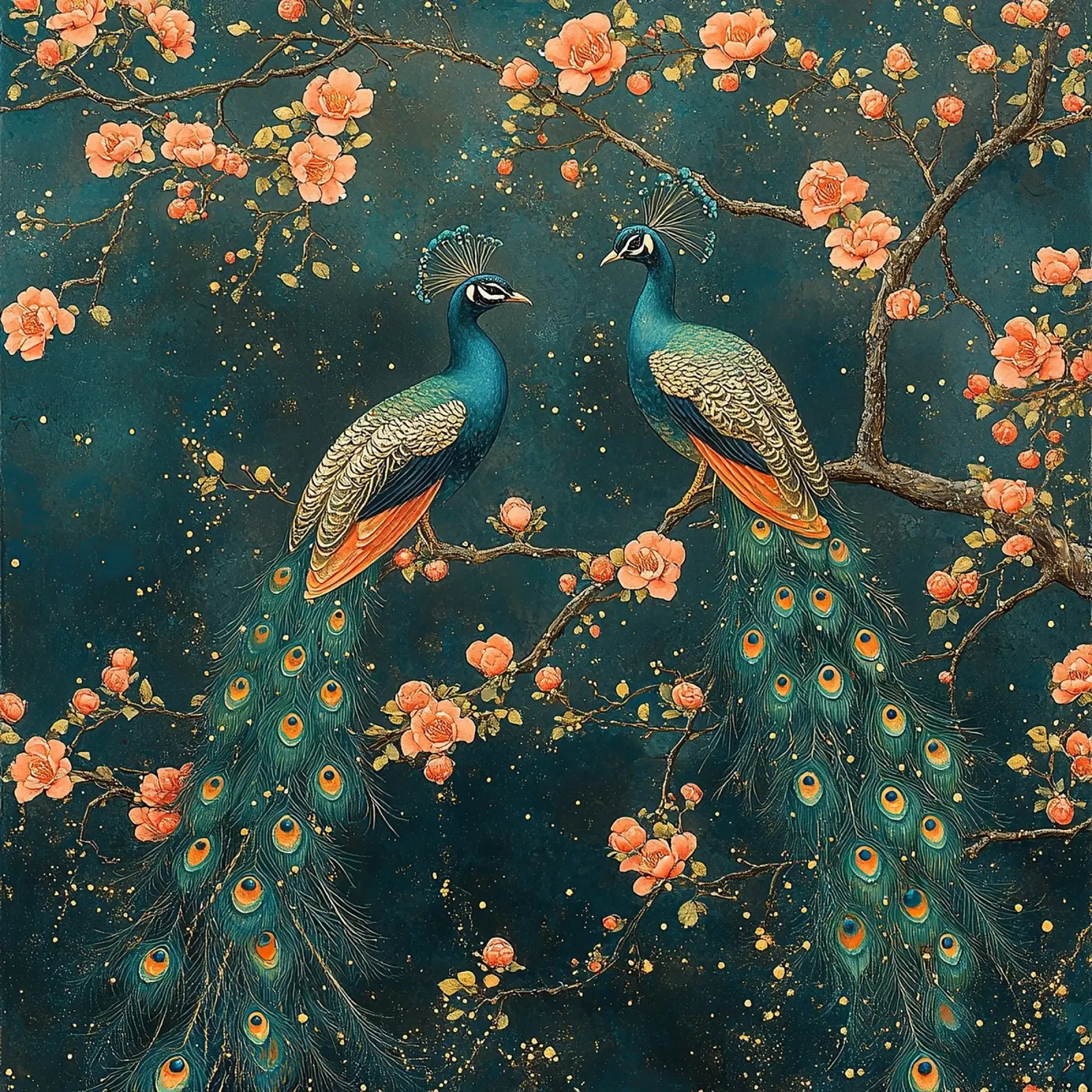 William Morris Pfau pellicola backlit da Botanical Art Studio