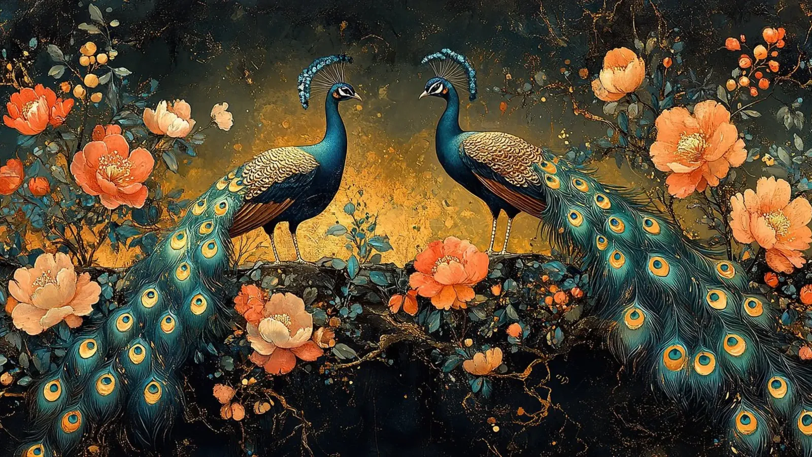 William Morris Pfau pellicola backlit da Botanical Art Studio