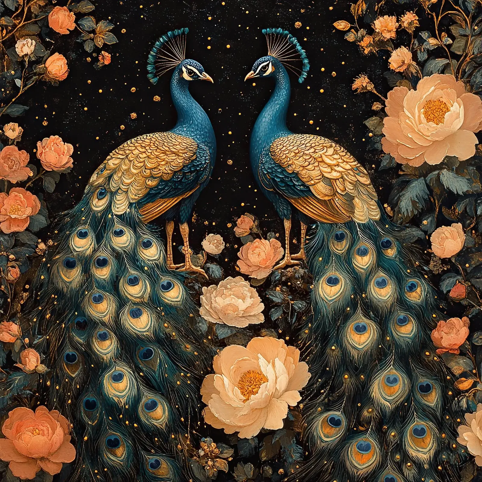 William Morris Pfau pellicola backlit da Botanical Art Studio