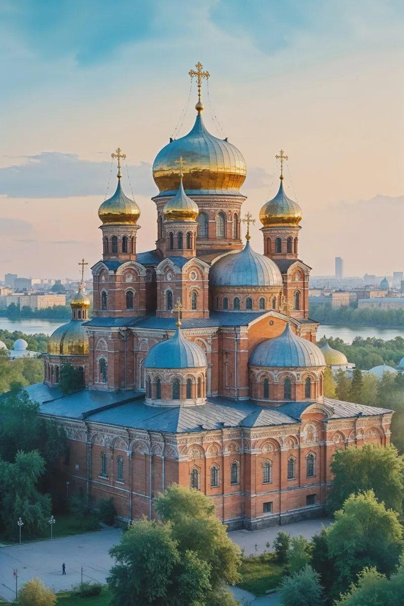 Golden Majesty of Kyiv’s Cathedral poster da AlbertKlee
