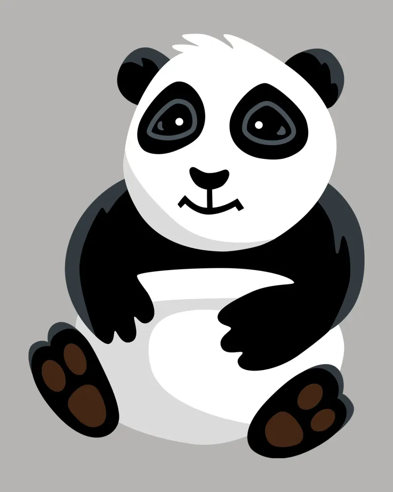 Panda pellicola backlit da C.WILL