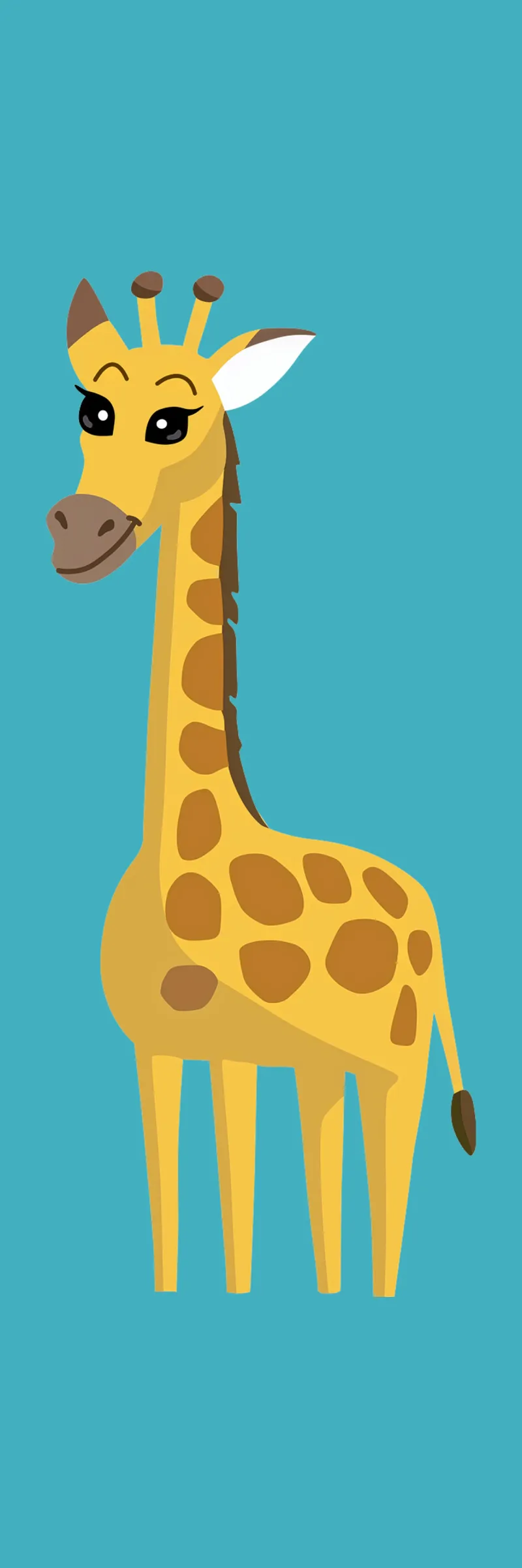 Giraffa pellicola backlit da C.WILL