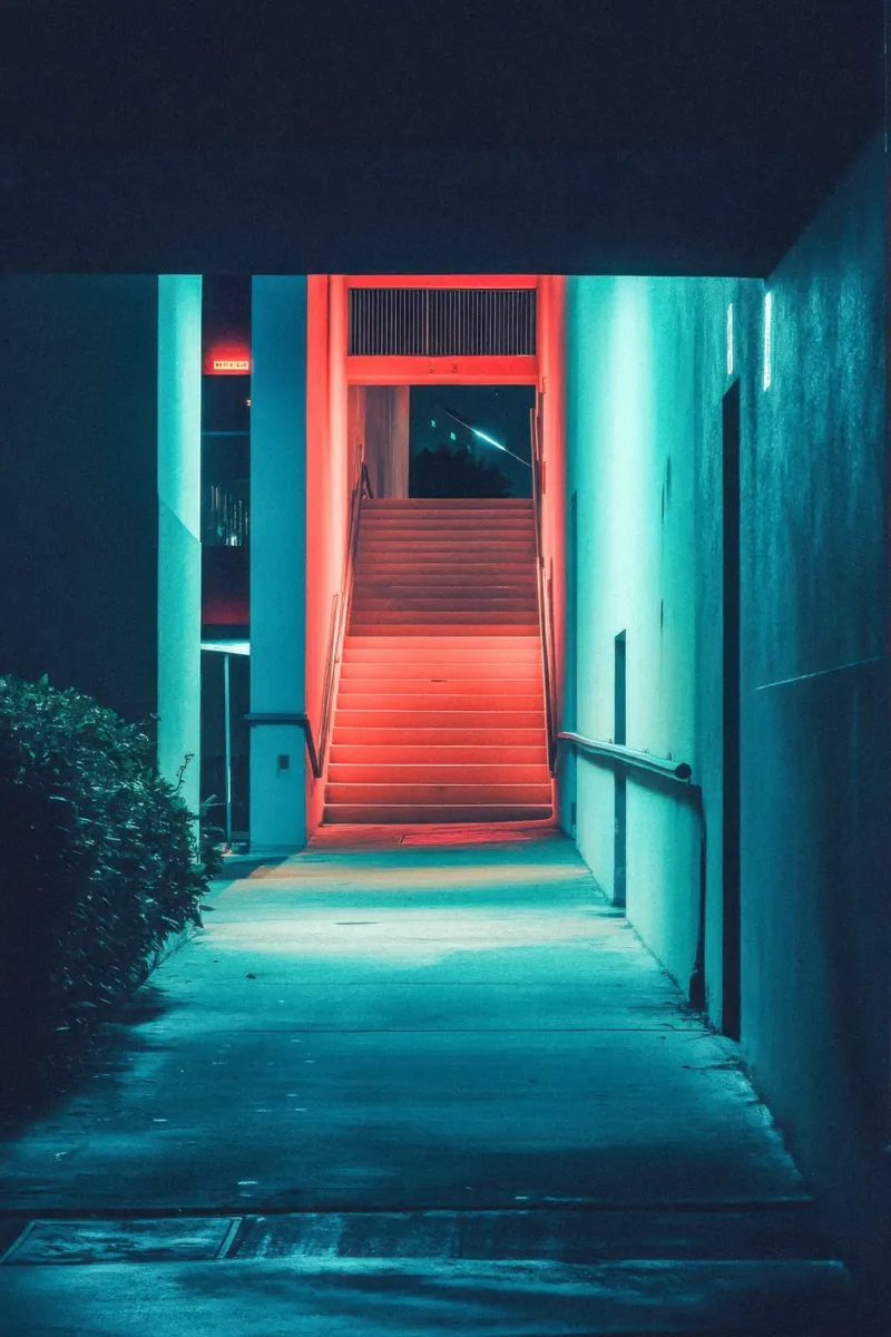 Scala del mistero - Miami pellicola backlit da By Night