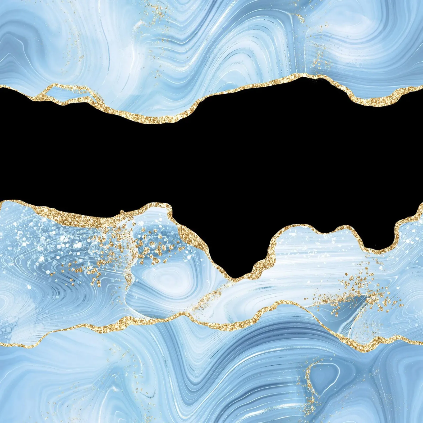 Texture agata glitterata blu e oro 03 pellicola backlit da Gemstone Textures