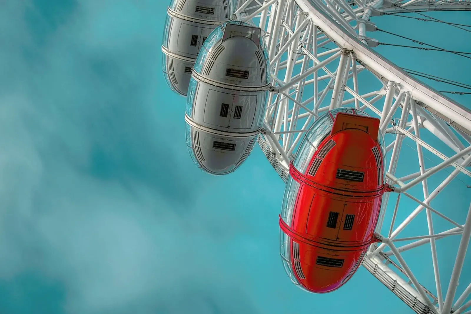 London Eye carta hahnemühle da Michael Belhadi