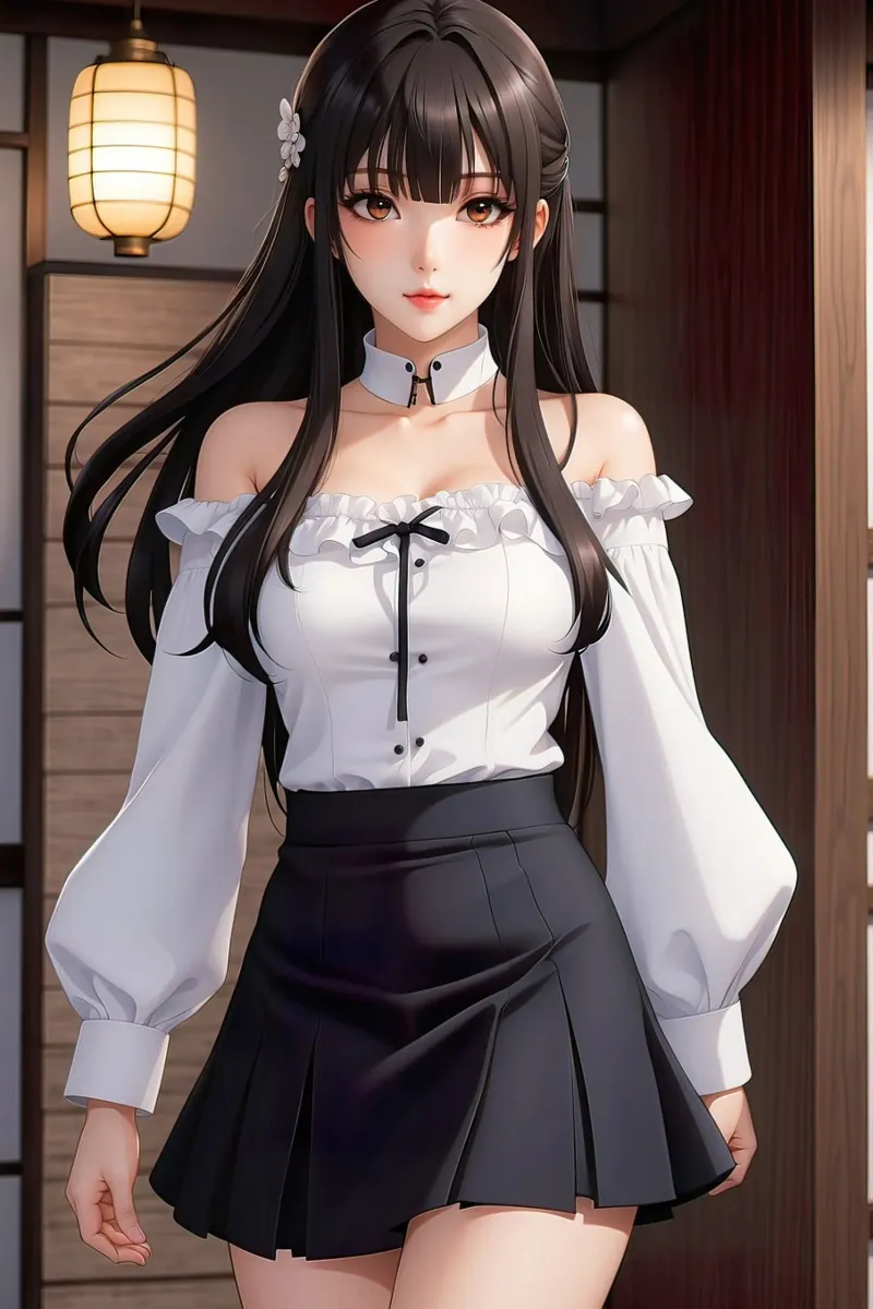 anime girl alu-dibond by 🎁 ARTVI-SHOP