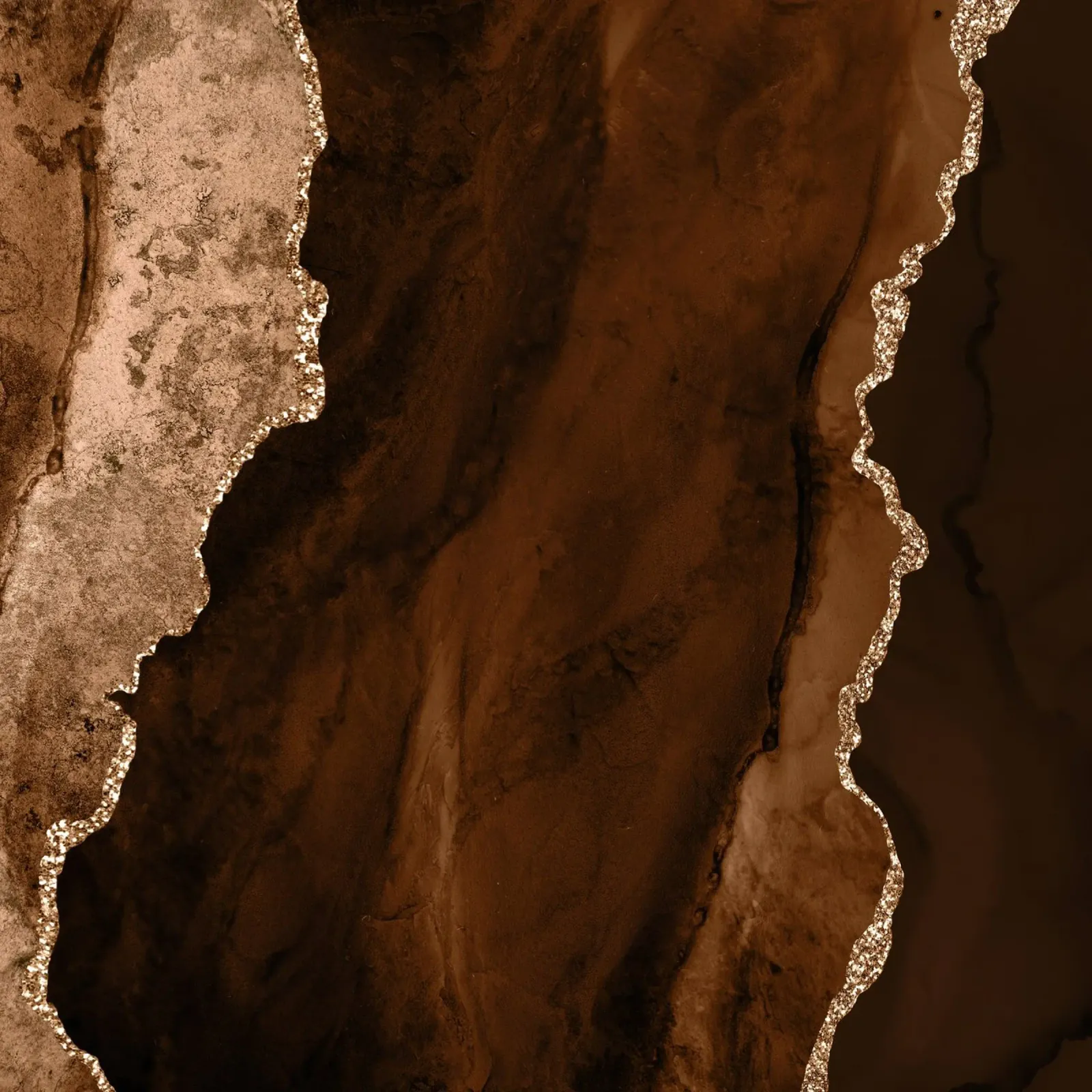 Agata marrone e oro Texture 01 pellicola backlit da Gemstone Textures