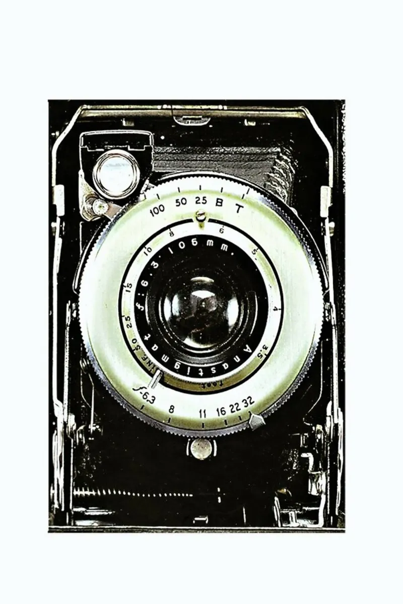Smile vintage camera pellicola backlit da Rococco LA