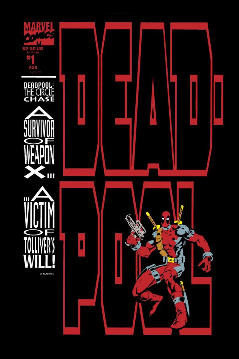 Deadpool #1: The Circle Chase pannello forex da MARVEL Designs by JUNIQE