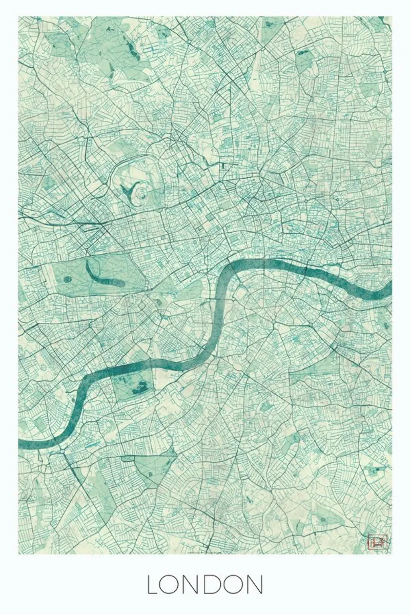 London Vintage carta hahnemühle da Hubert Roguski