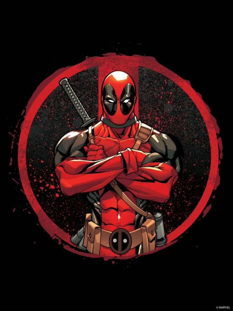 Deadpool – Ready to Go plexiglass da MARVEL Designs by JUNIQE