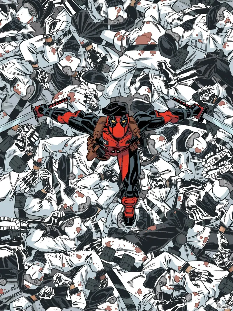 Deadpool – Gemetzel carta hahnemühle da MARVEL Designs by JUNIQE