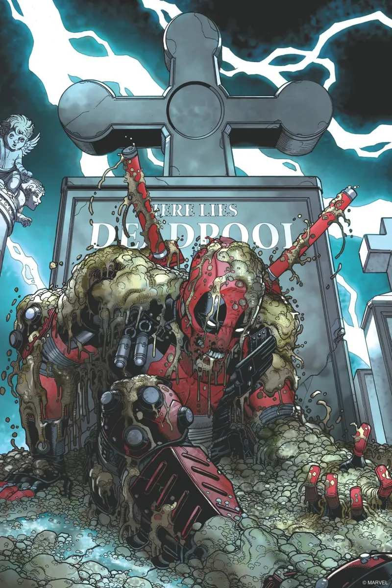 Deadpool – Zurück von den Toten carta hahnemühle da MARVEL Designs by JUNIQE
