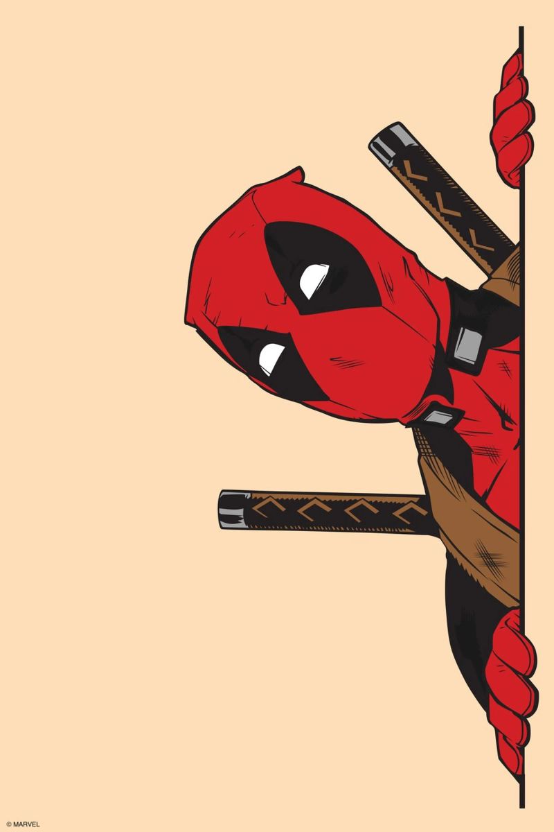 Deadpool: Neugierig wie immer poster de MARVEL Designs by JUNIQE