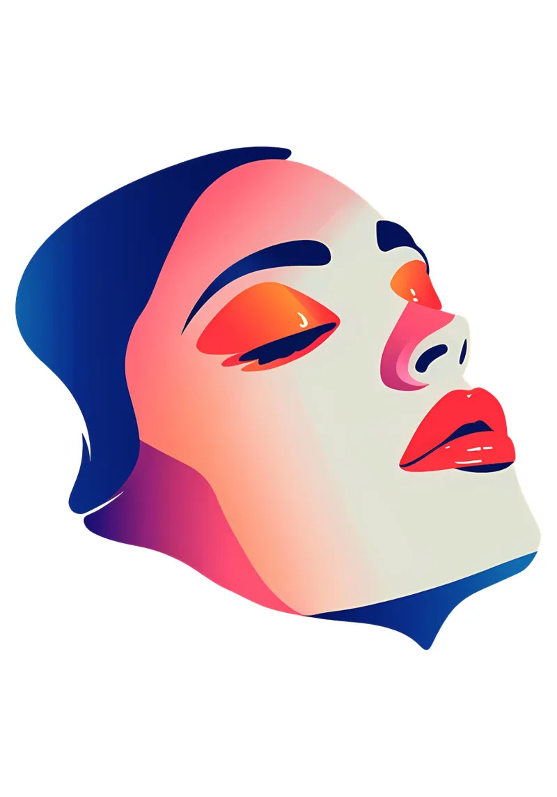 Donna che dorme in faccia Trending Now carta hahnemühle da Urban Life