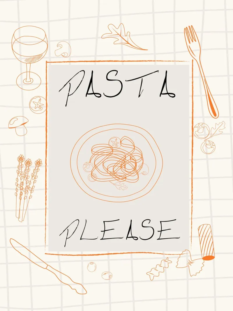 Pasta Please plexiglass da treechild
