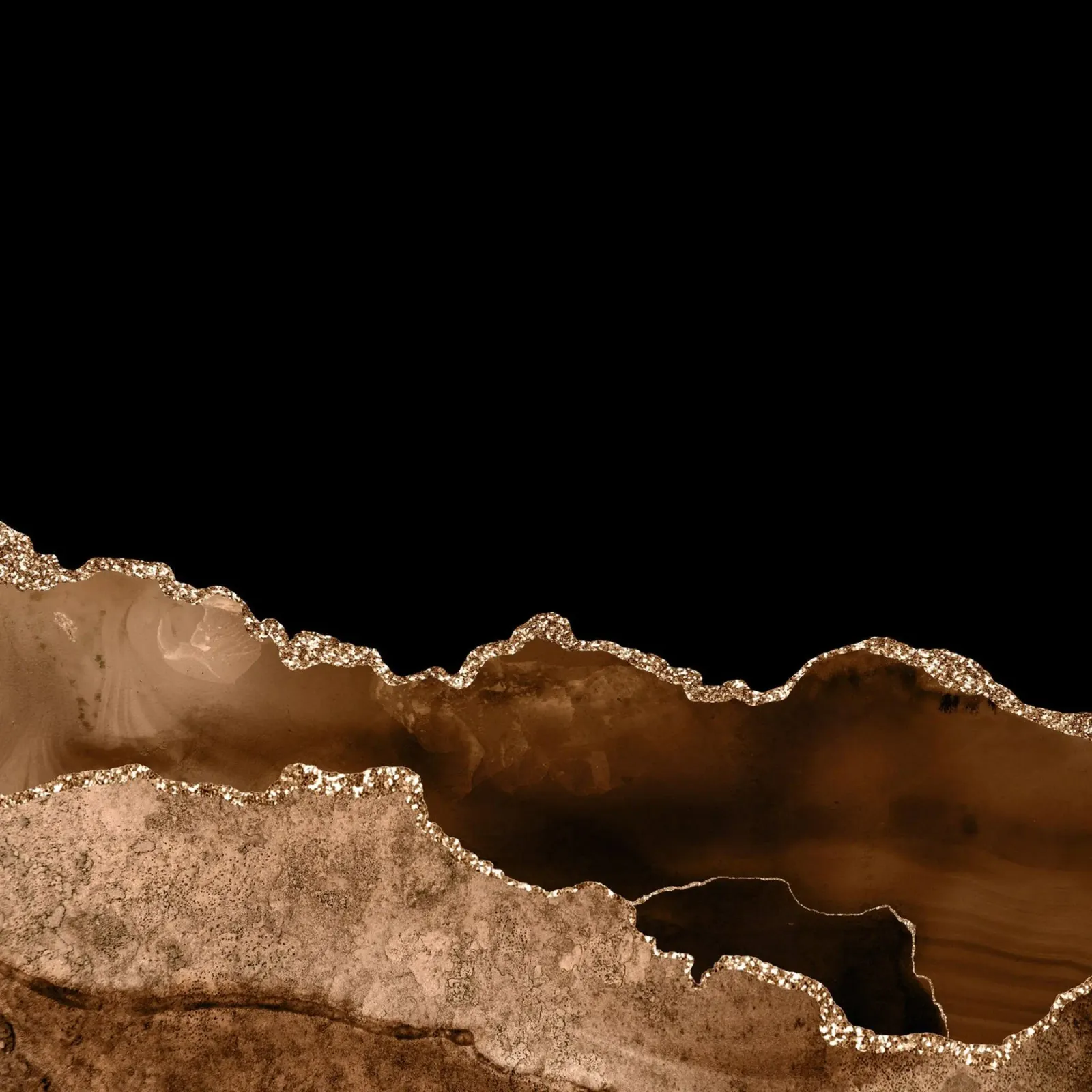 Agata marrone e oro Texture 10 pellicola backlit da Gemstone Textures