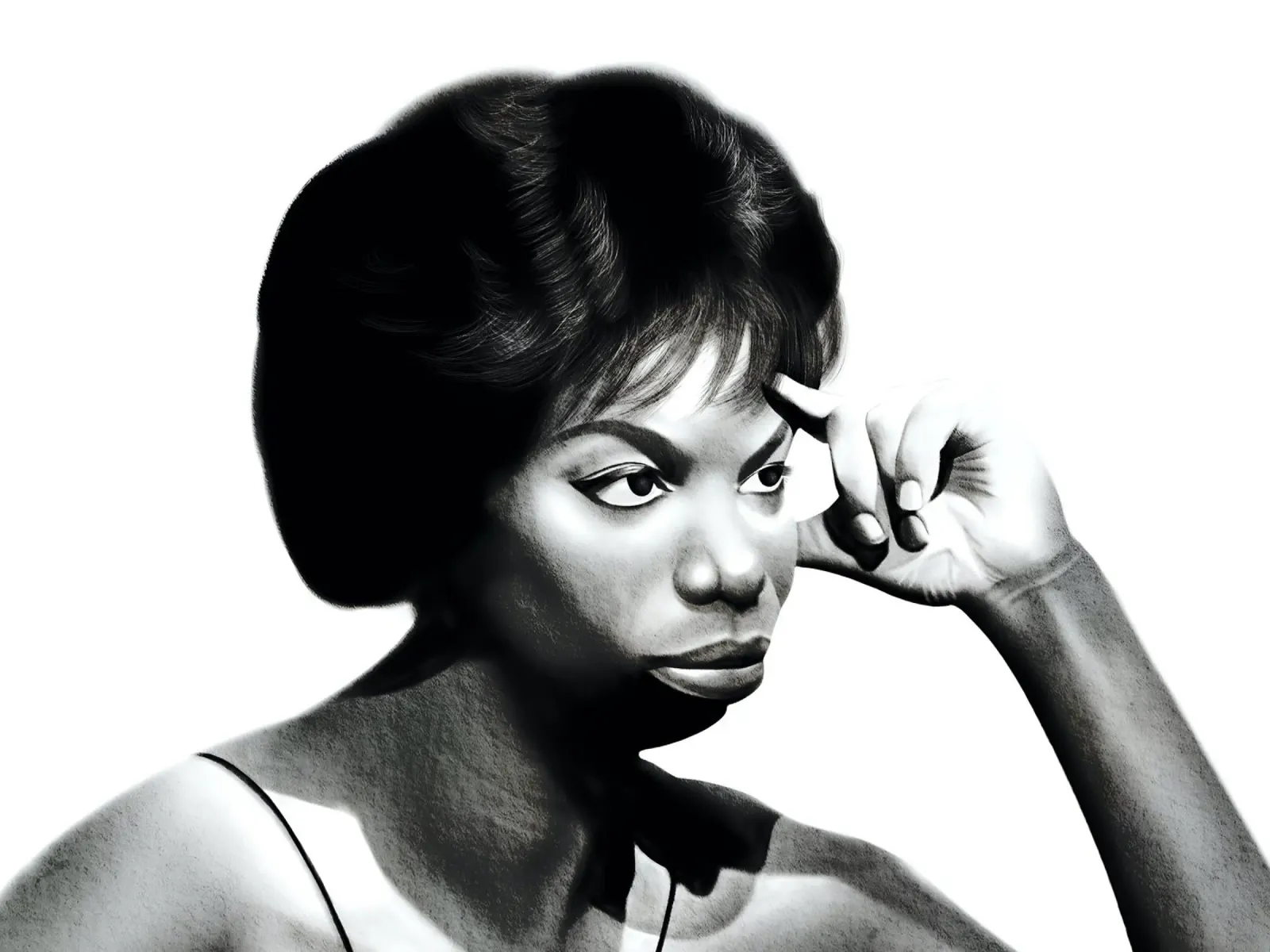Nina Simone pellicola backlit da heiyoum